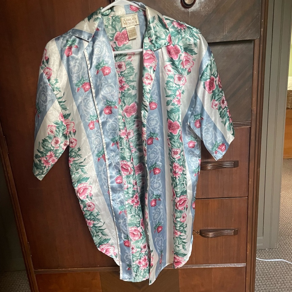 Vintage Silky Sleep Shirt